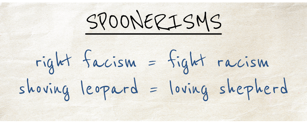 Spoonerisms: Hilarious Slip-Ups And Funny Language Flips - The Lingwist